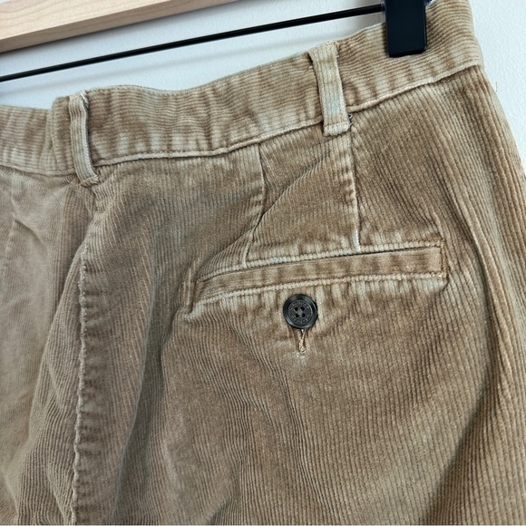 L.L. Bean Women’s 12 Corduroy Pants Tan Brown Y2K Cabincore - Picture 6 of 12